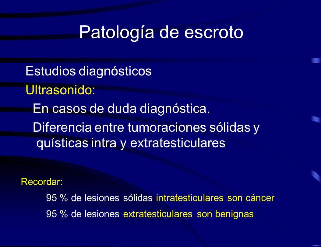 Varices escrotales ultrasonido